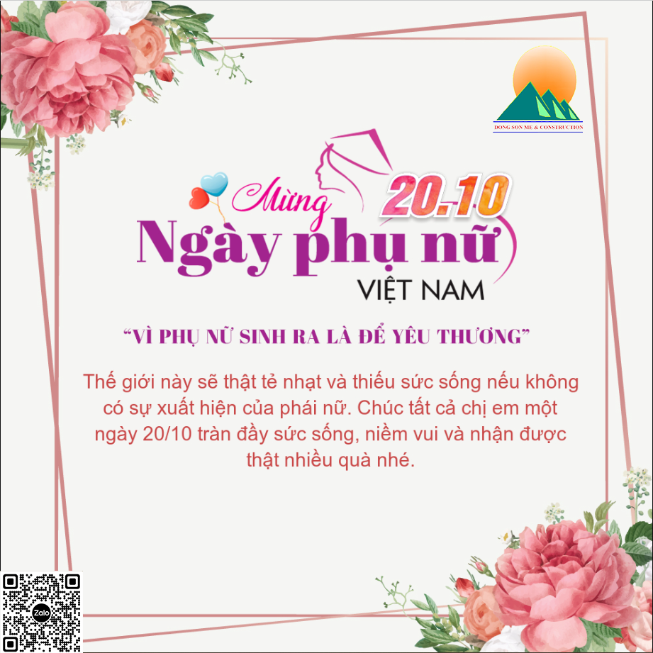 Chúc mừng ngày Phụ Nữ Việt Nam