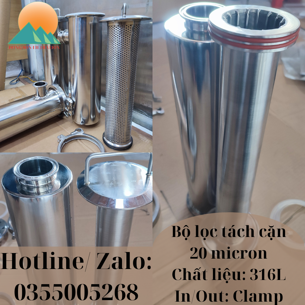 Bộ lọc tách cặn 20 micron