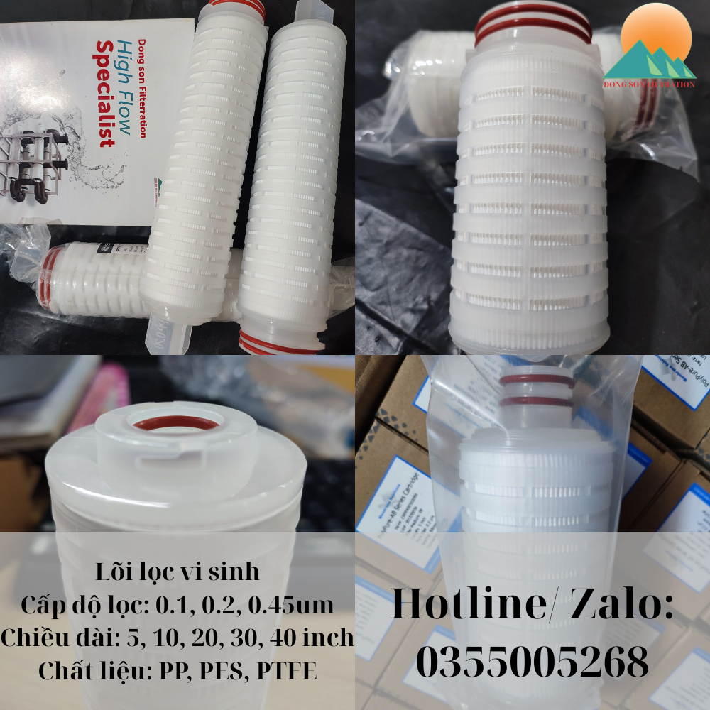 Lõi lọc vi sinh là gì? Lợi ích khi sử dụng