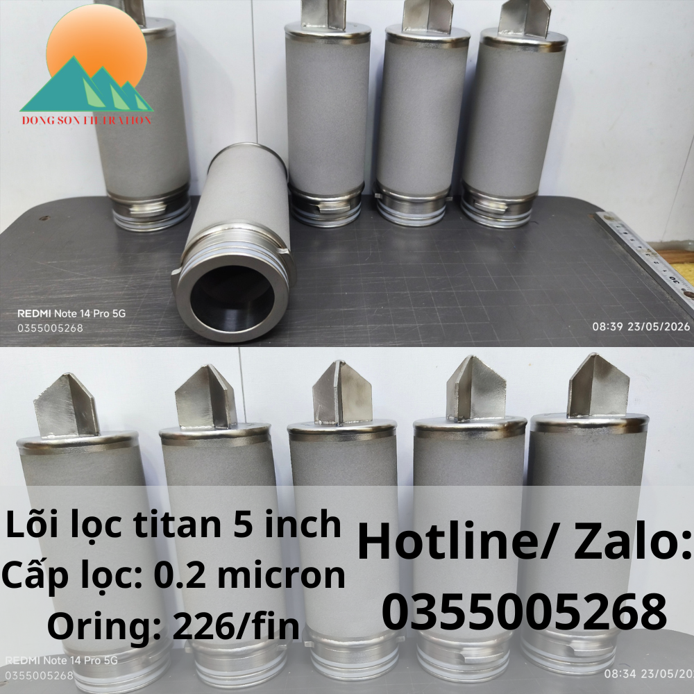 Lõi lọc titan 5 inch