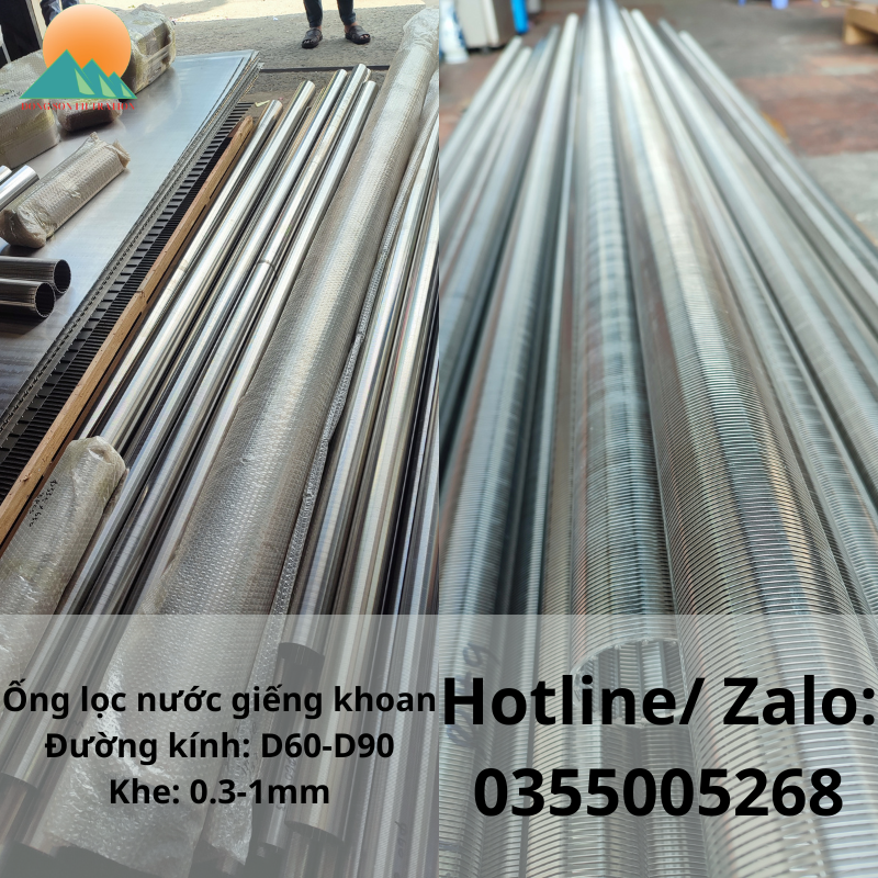 Ống lọc nước giếng khoan