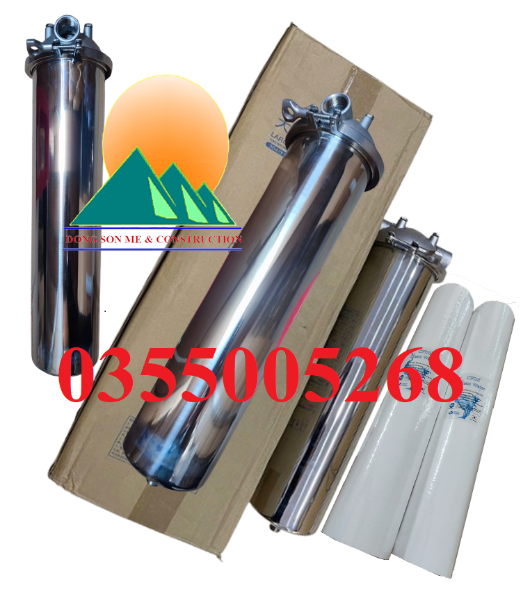 Cốc lọc béo inox 20 inch - Lưới Tách Rác Giá Sỉ